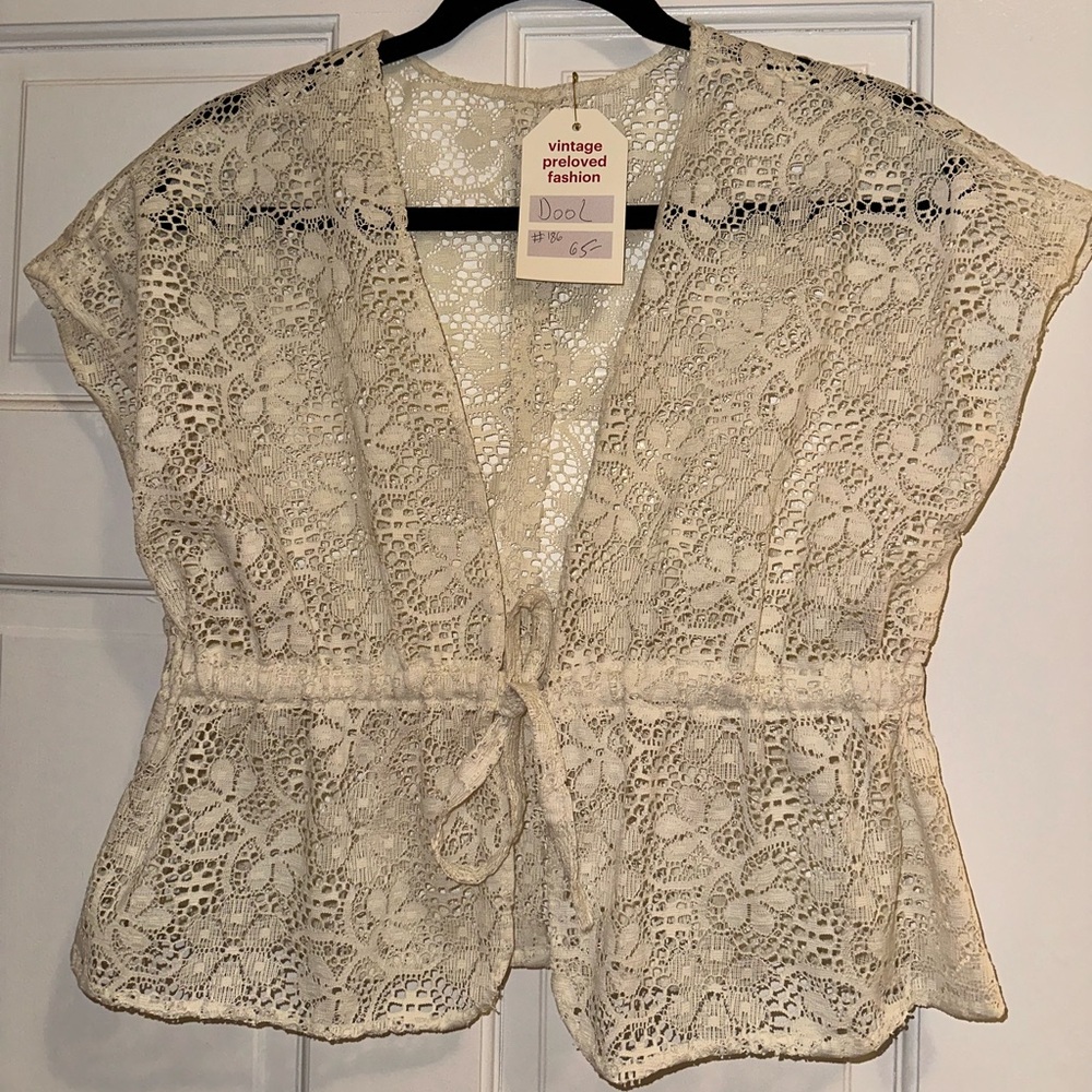 Vintage lace shirt